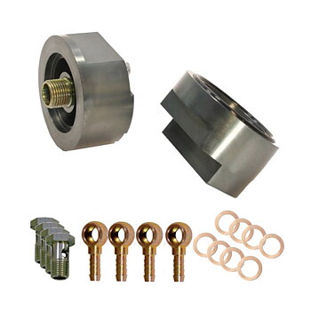 Oil filter re-locator M16