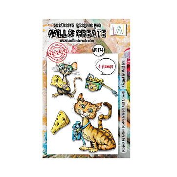 Aall and Create Clear Stamps - Cheesed to Meet You #1124 A7