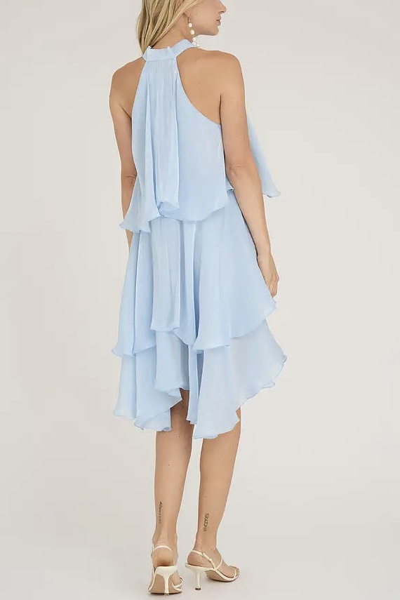 A-View -Demi Dress Light Blue - 2