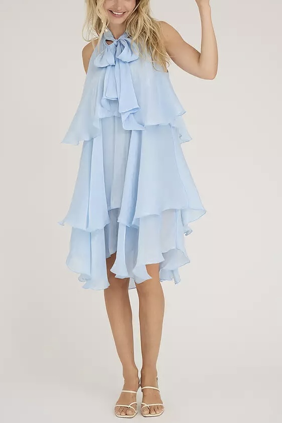 A-View -Demi Dress Light Blue