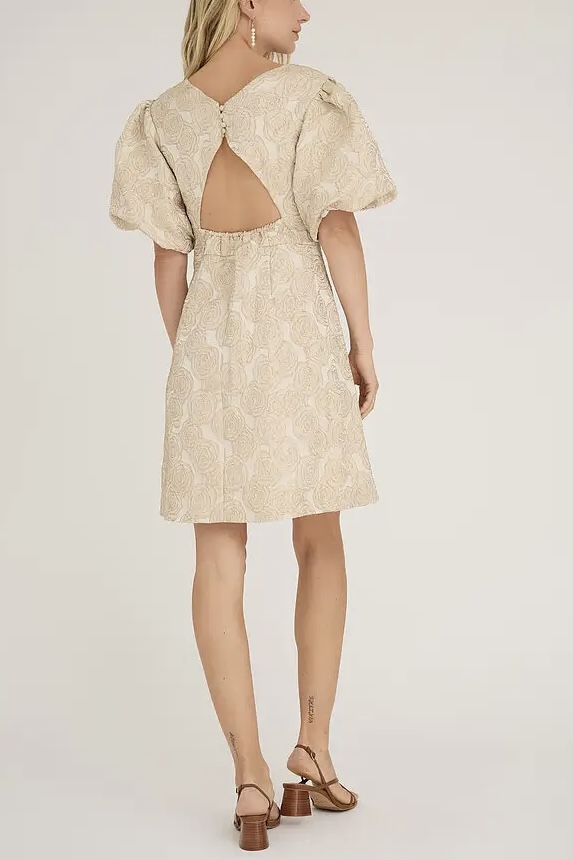 A-View - Aria Dress Sand - 2