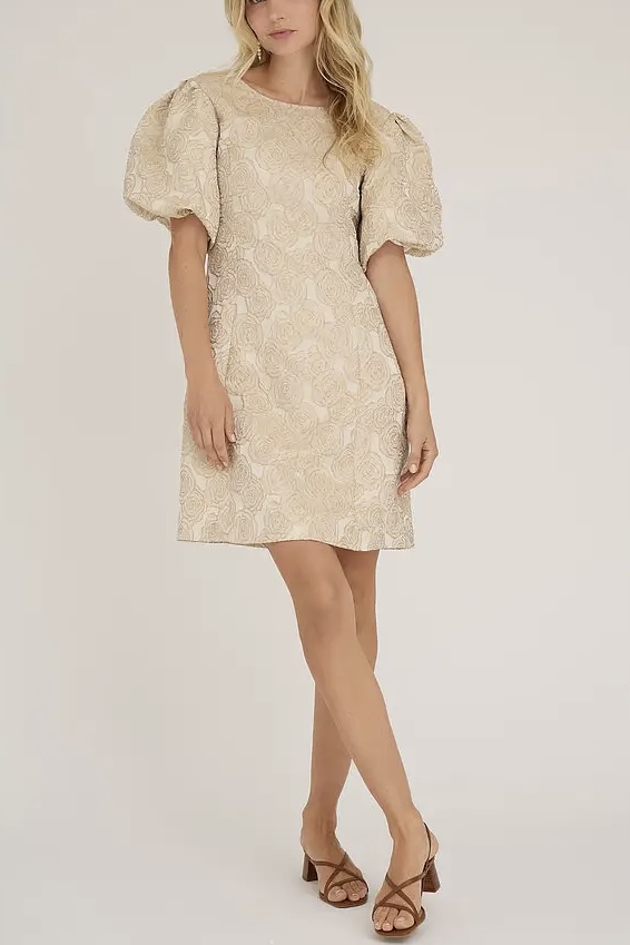 A-View - Aria Dress Sand - 4