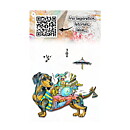Aall and Create Clear Stamps -Barking Mad Rockers #1122 A7