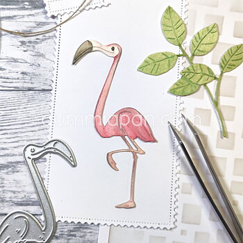 Gummiapan dies - Flamingo