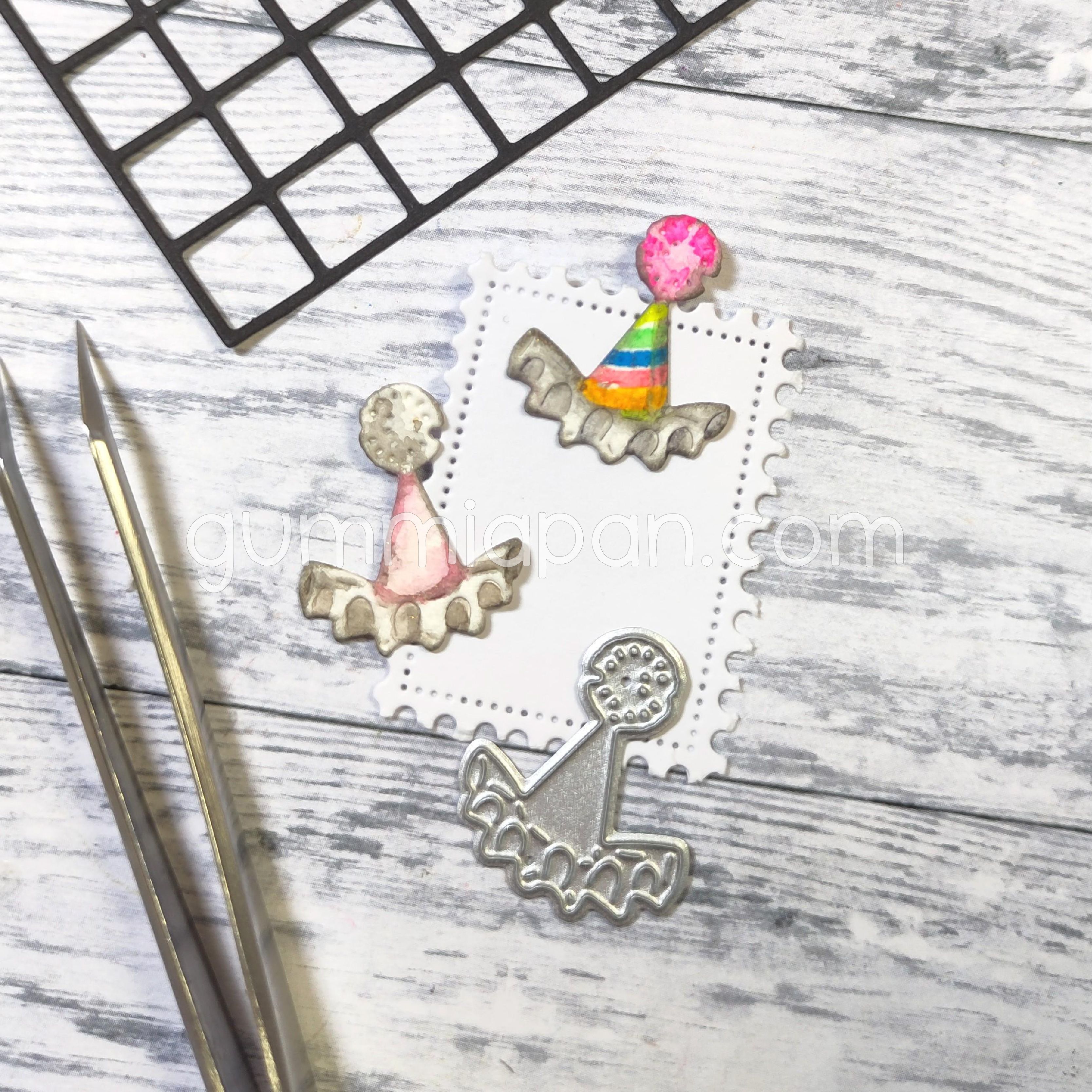 Gummiapan dies - Clownhatt