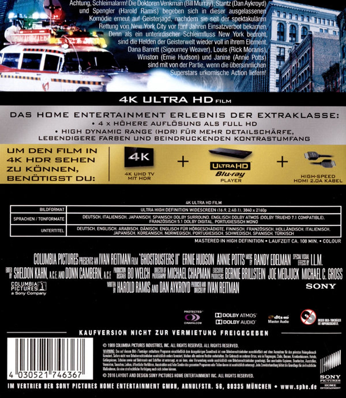 Ghostbusters 2&nbsp;(4K Ultra HD) - 2