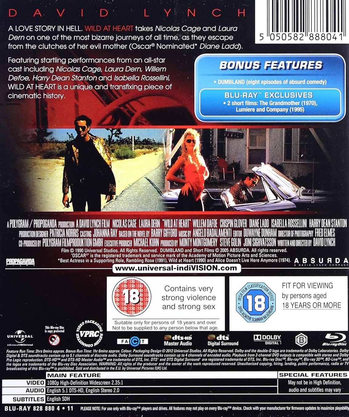 Wild At Heart (ej svensk text) (Blu-ray) - 2