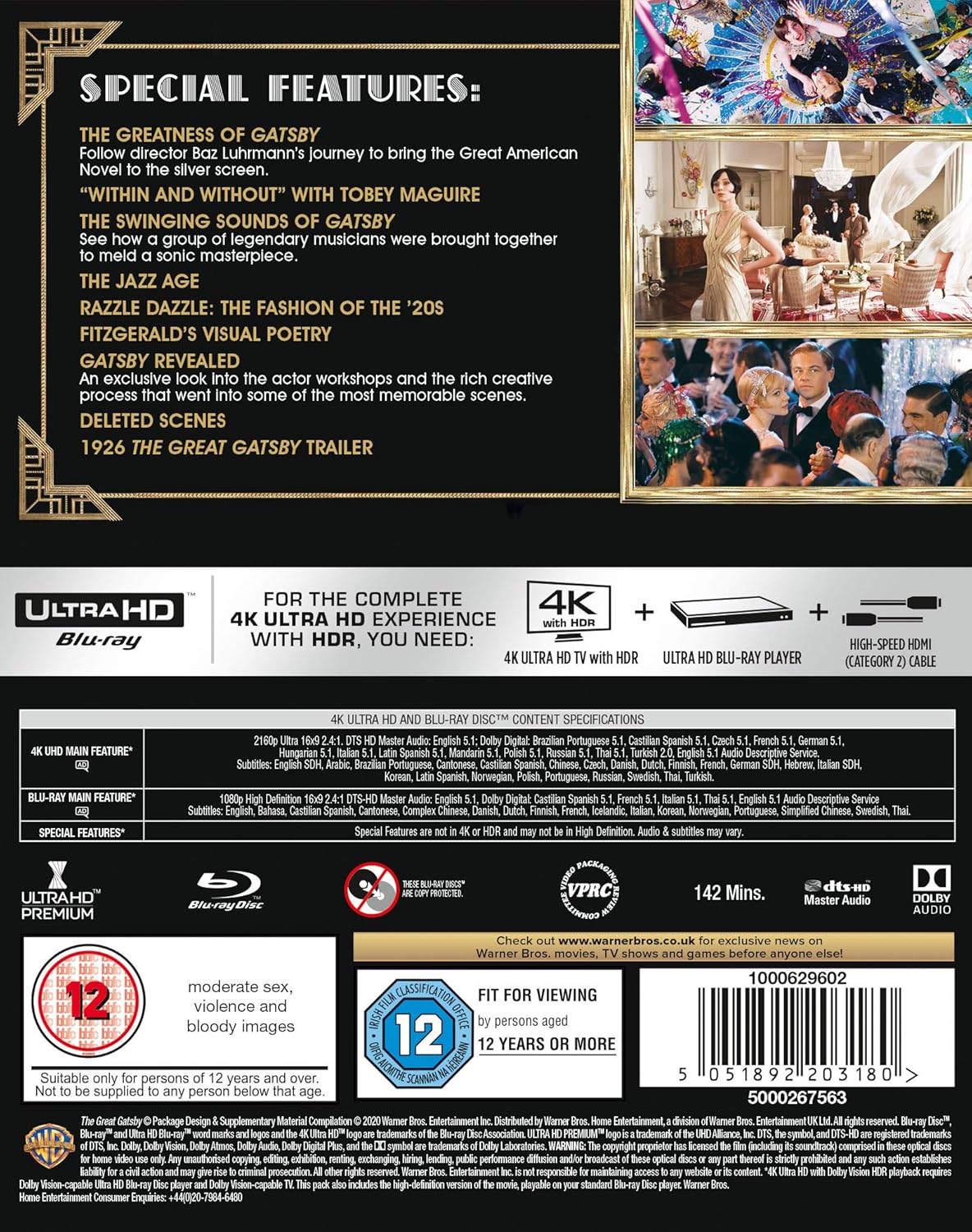 Great Gatsby (4K Ultra HD + Blu-ray) - 2
