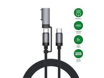 4smarts MagSafe 3 Adapter och USB-C kabe