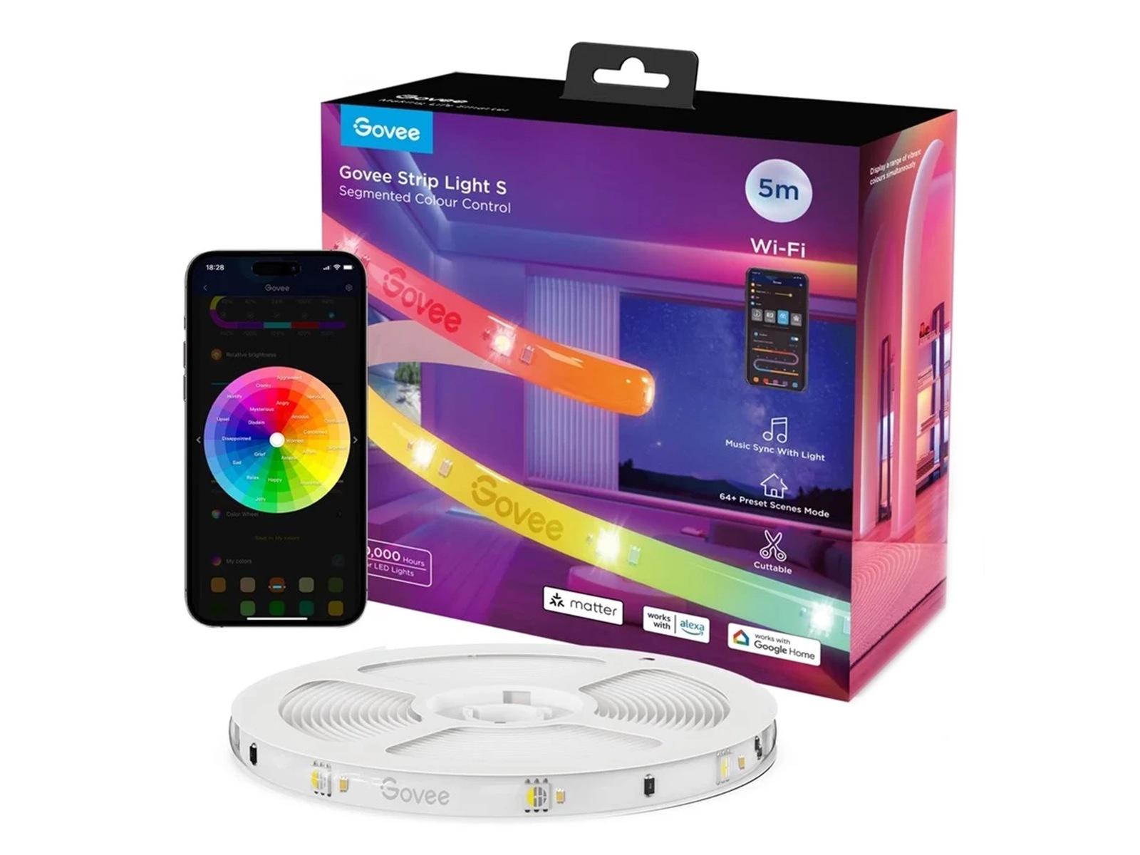 Govee RGBIC LED Lightstrip - 5 meter