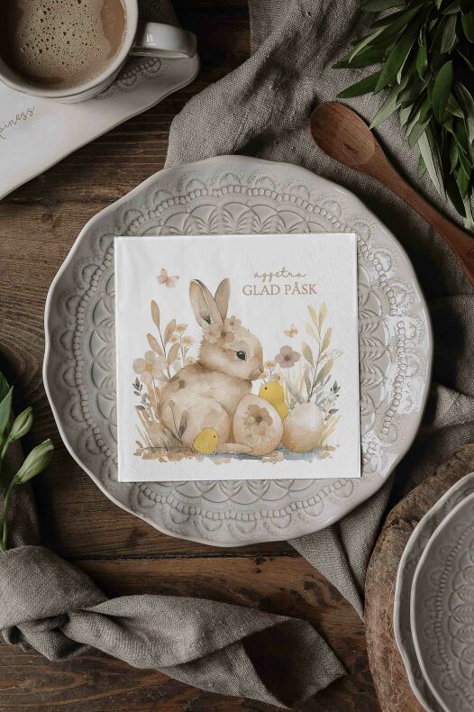 Servetter |  En äggstra Glad Påsk | Happy Easter - 20-pack