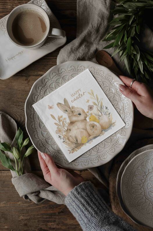 Servetter |  En äggstra Glad Påsk | Happy Easter - 20-pack - 2