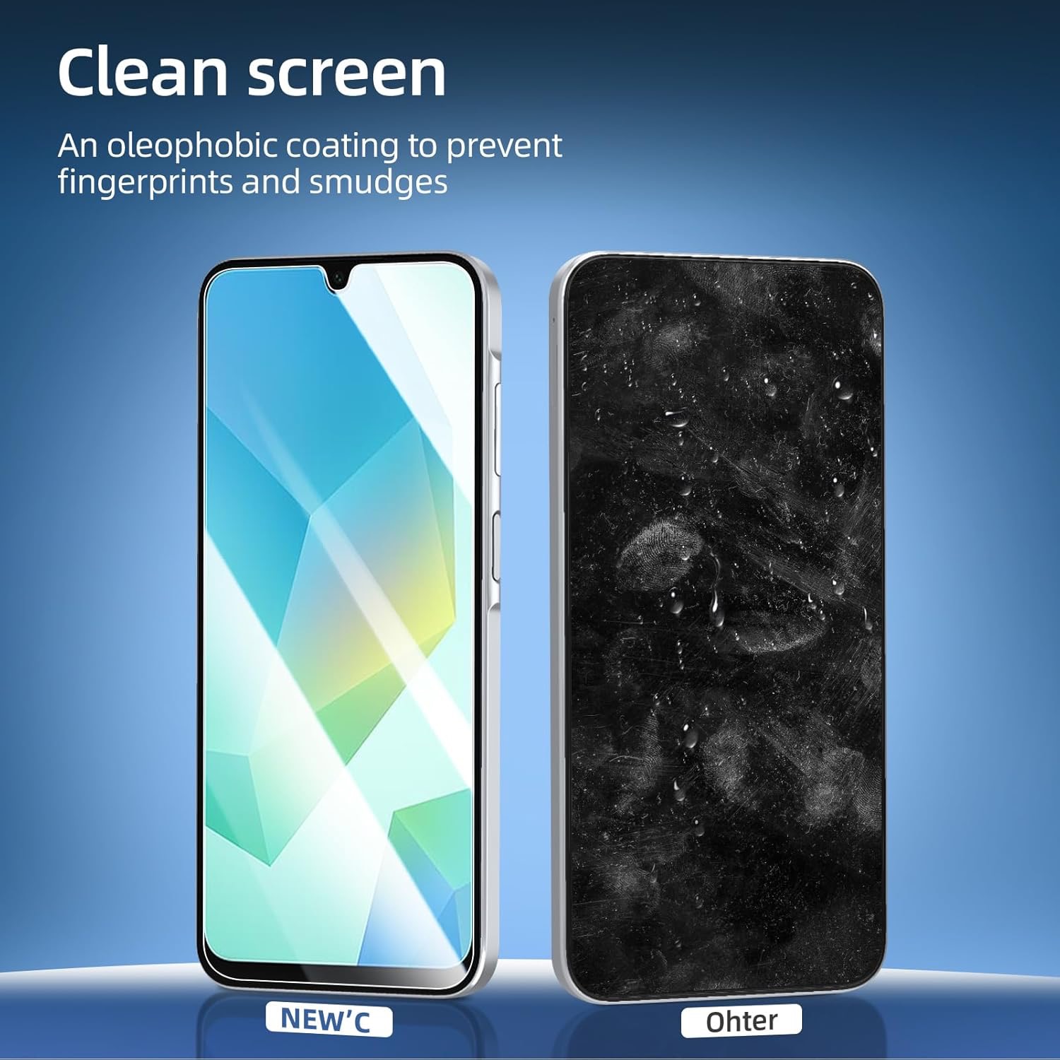 2-Pack Samsung Galaxy A16 Skärmskydd Härdat Glas Premium - 9