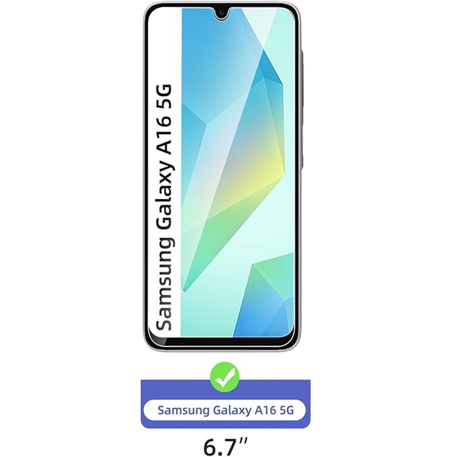 Samsung Galaxy A16 Skärmskydd Härdat Glas Premium 1-pack - 2