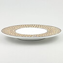 Mari Simmulson (Mexico 1960s) Brown Round Dish with Relief Decor 21/3 cm