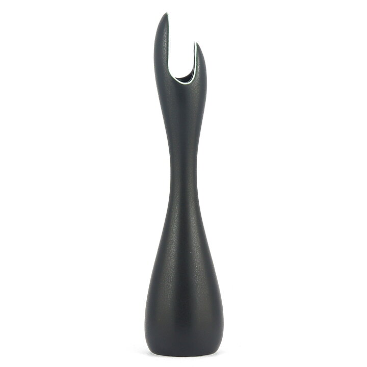 Gunnar Nylund (Caolina 1955) Black Modern Vase 22 cm