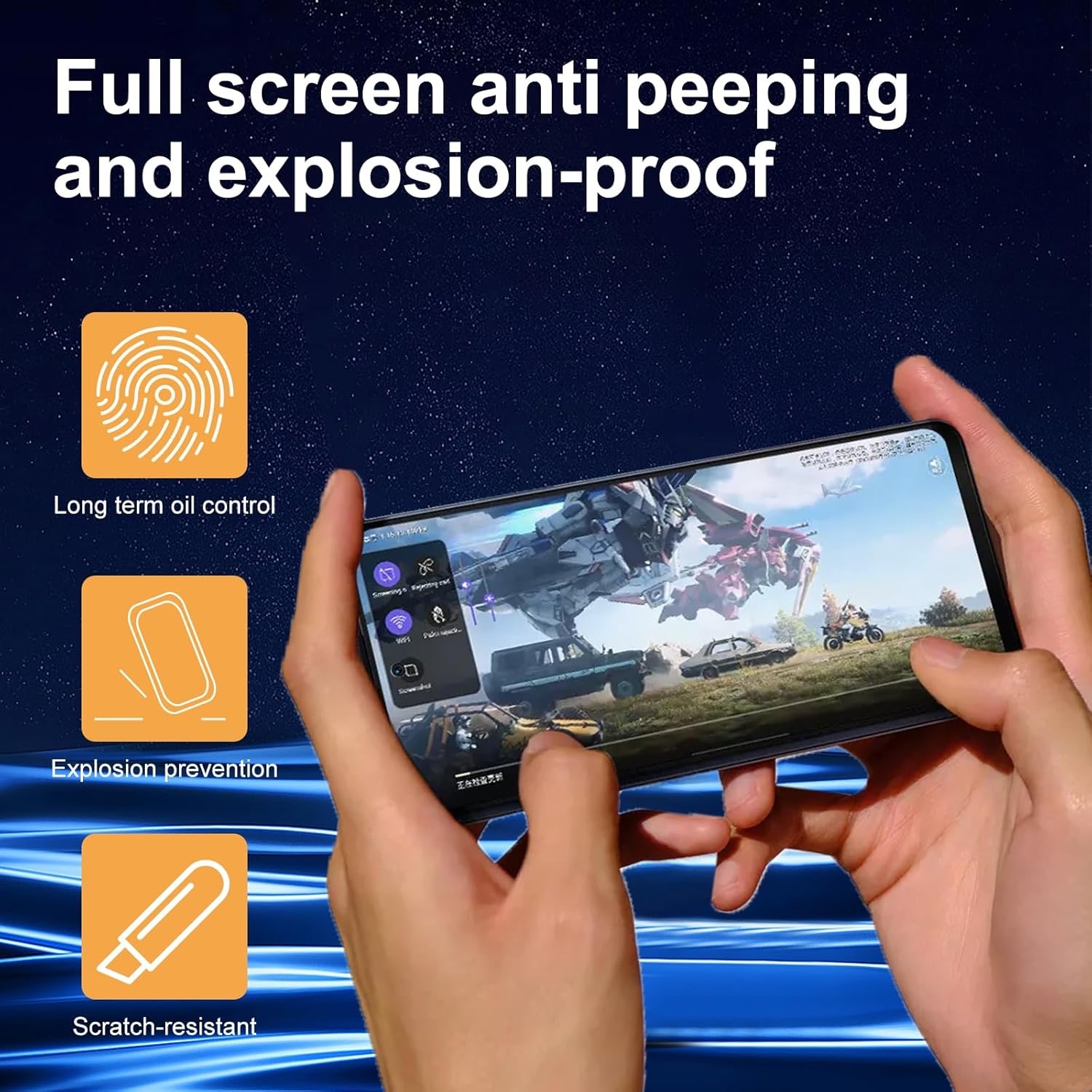 Samsung Galaxy A35 Skärmskydd Härdat Glas Premium 1-pack - 5