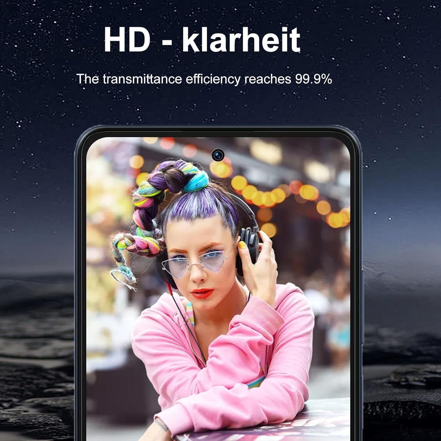 3-Pack Samsung Galaxy A35 Skärmskydd Härdat Glas Premium - 6