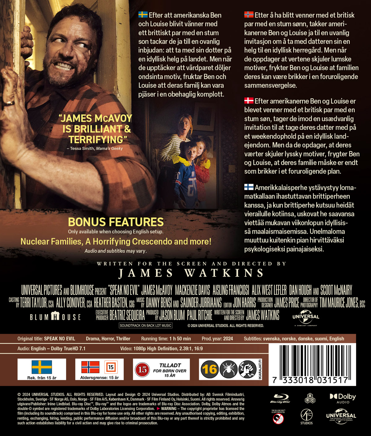 Speak No Evil (Blu-ray) - 2