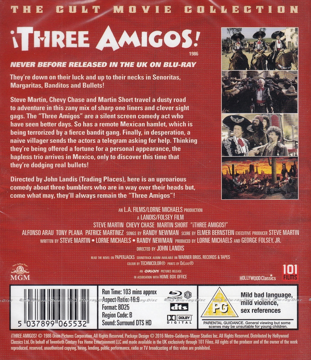 Three Amigos (ej svensk text) (Blu-ray) - 2