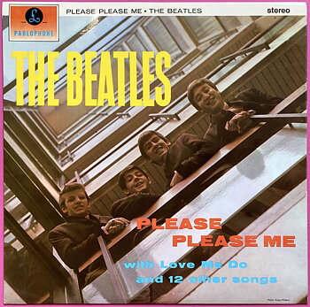 BEATLES - Please, please me UK stereo LP 1963