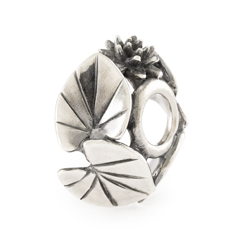 Trollbeads Water Lilies Grace silverkula 