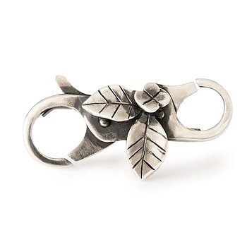 Trollbeads Lake Garden lås silver