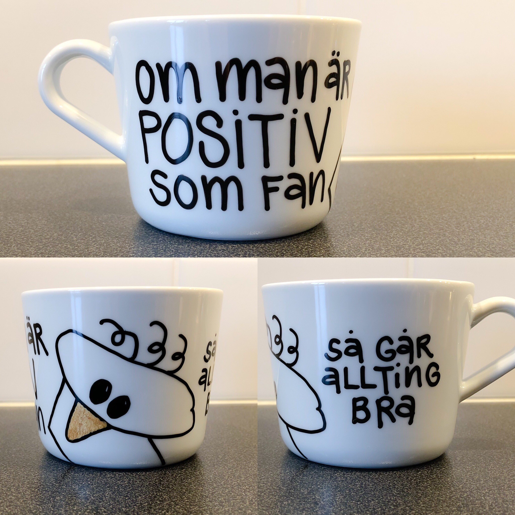 Om man är positiv som fan så går allting bra