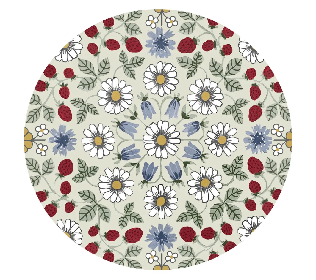 Rund plasttablett Mimmi 38cm