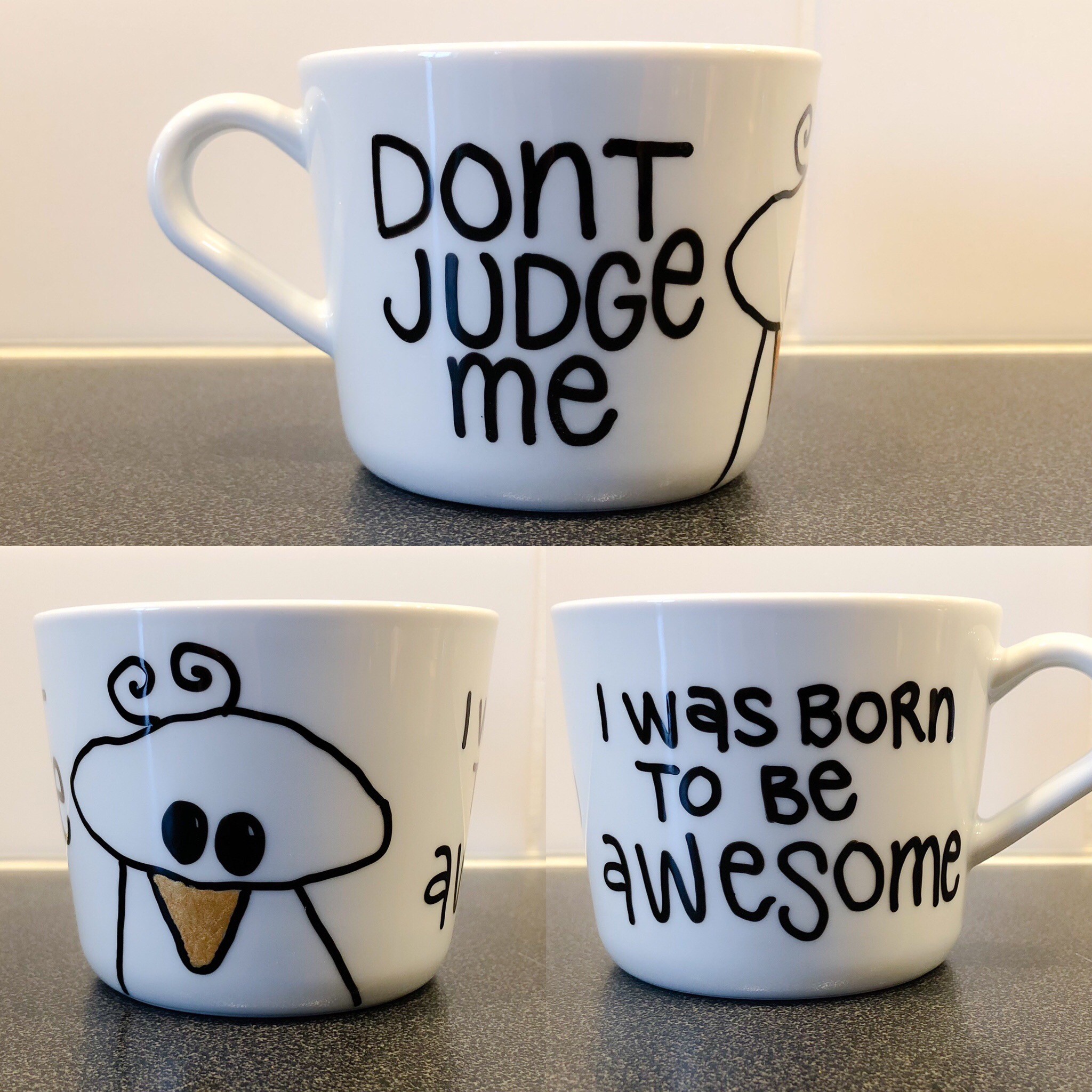 Don´t judge me I was born awesome