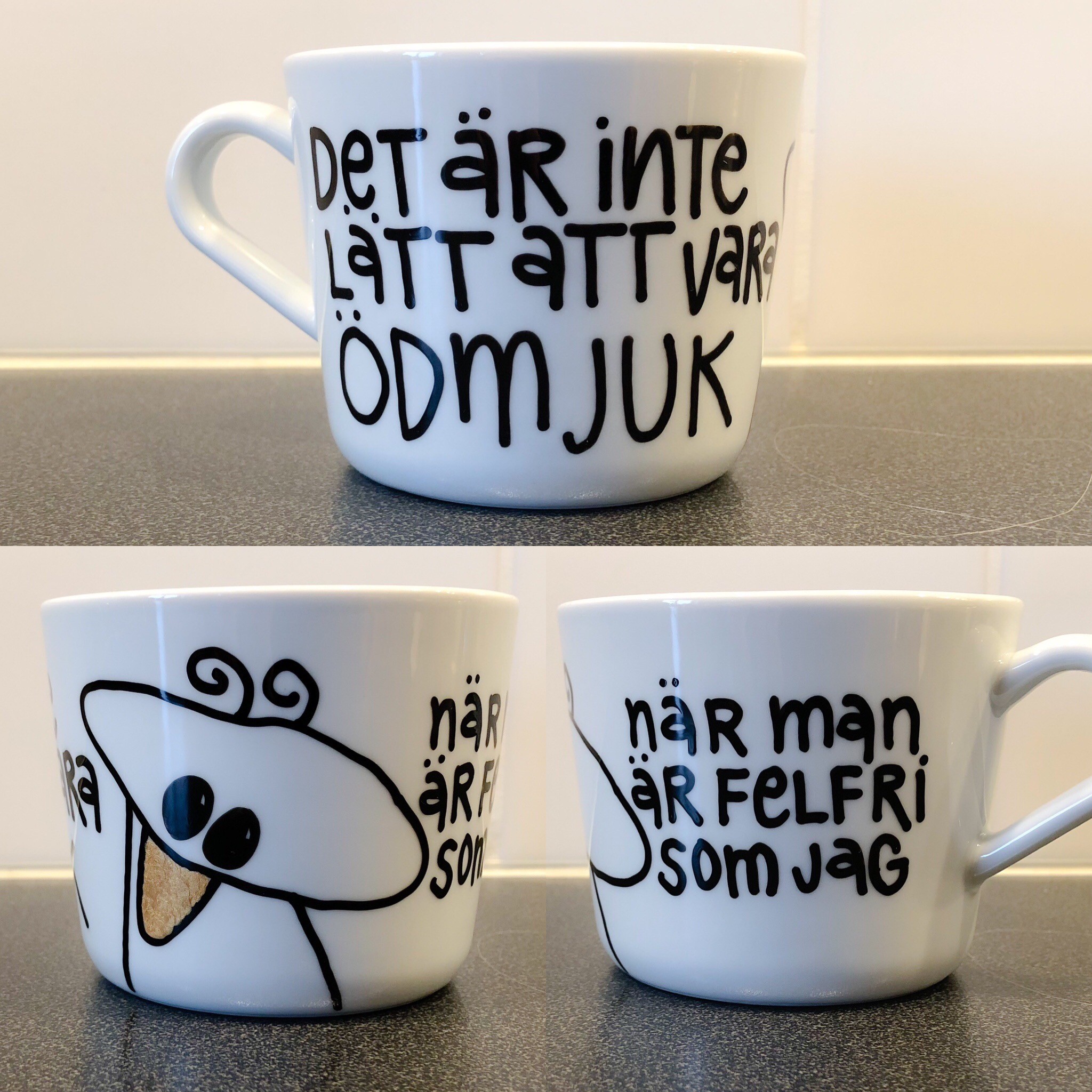 Det är inte  lätt att vara ödmjuk när man är felfri som jag