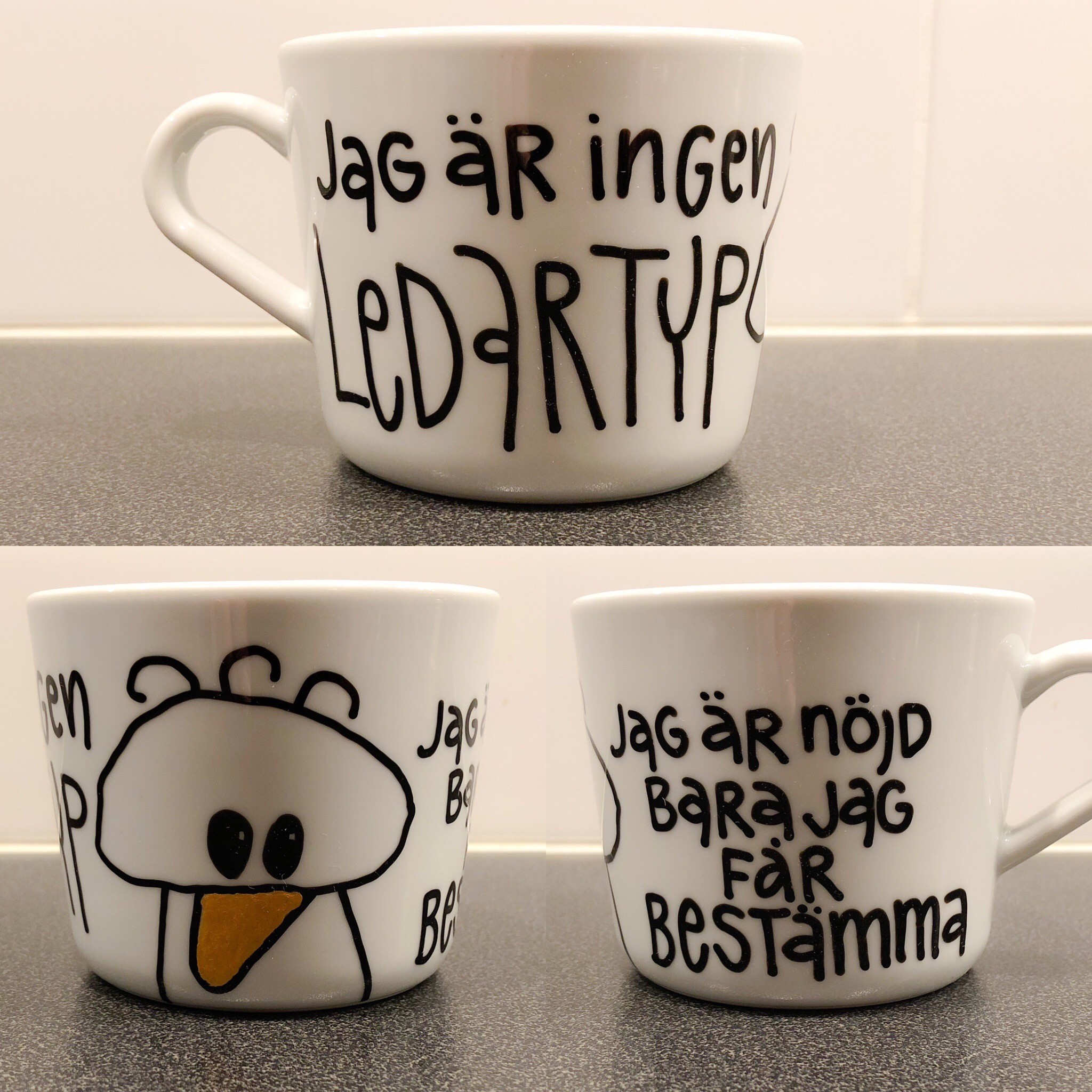 Jag är ingen ledartp jag är nöjd bara jag får bestämma