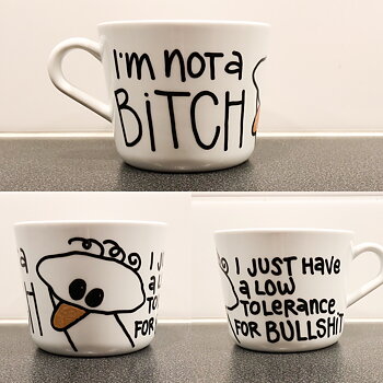 I´m not a bitch I just have a low tolerance for bullshit