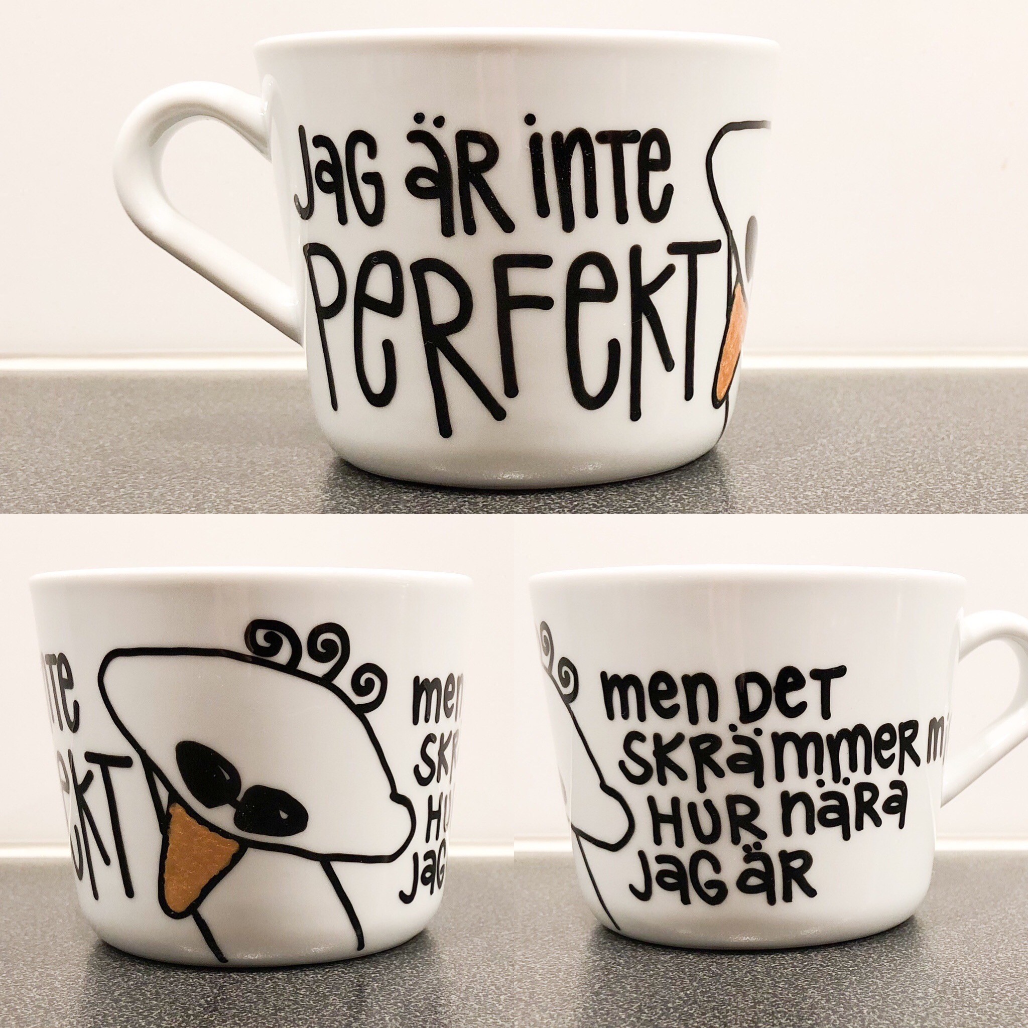 Jag är inte perfekt men det skrämmer mig hur nära jag är