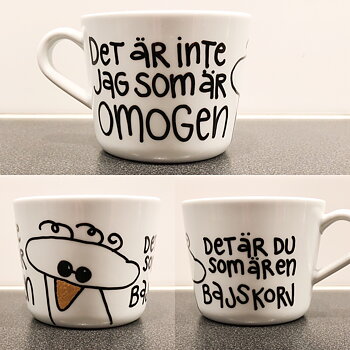 Det är inte jag som är omogen det är du som är en bajskorv
