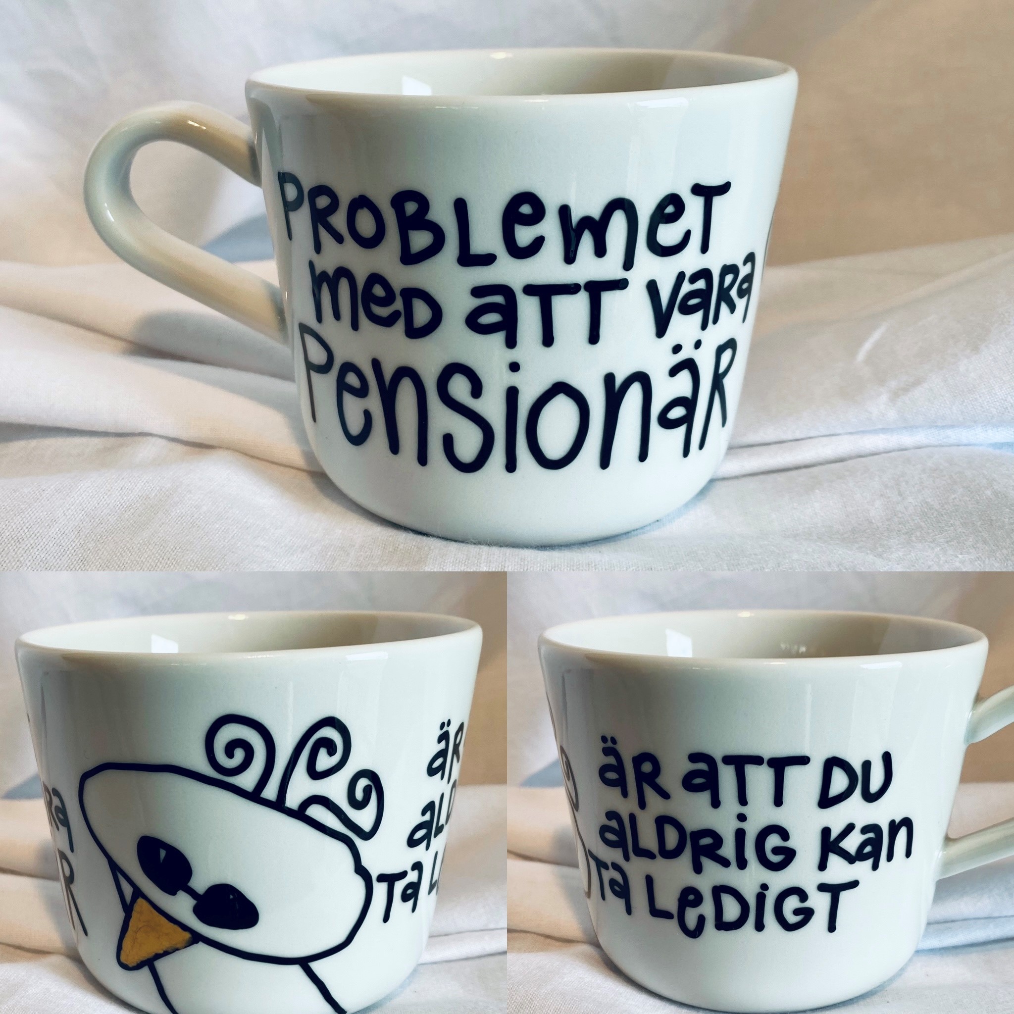 problemet med att vara pensionär är att man aldrig kan ta ledigt