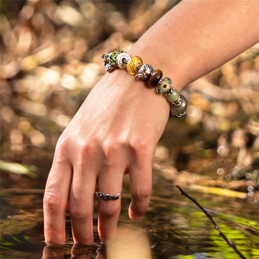 Trollbeads Carpe Diem silverkula  - 2