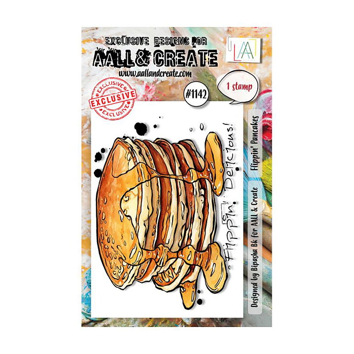 Aall and Create Clear Stamps - Flippin Pancakes #1142 A7