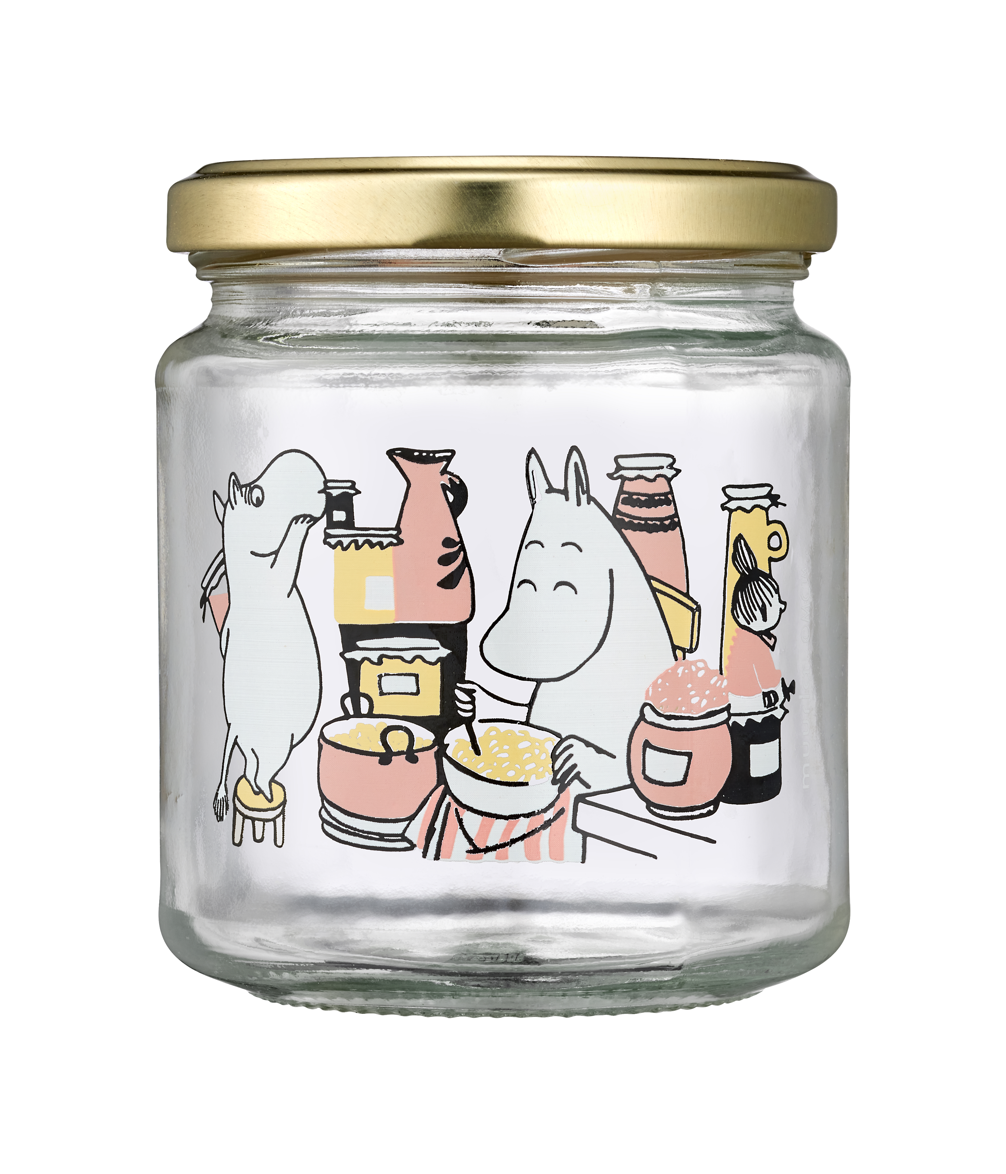 Moomin glass jar 0,3 L - Jam