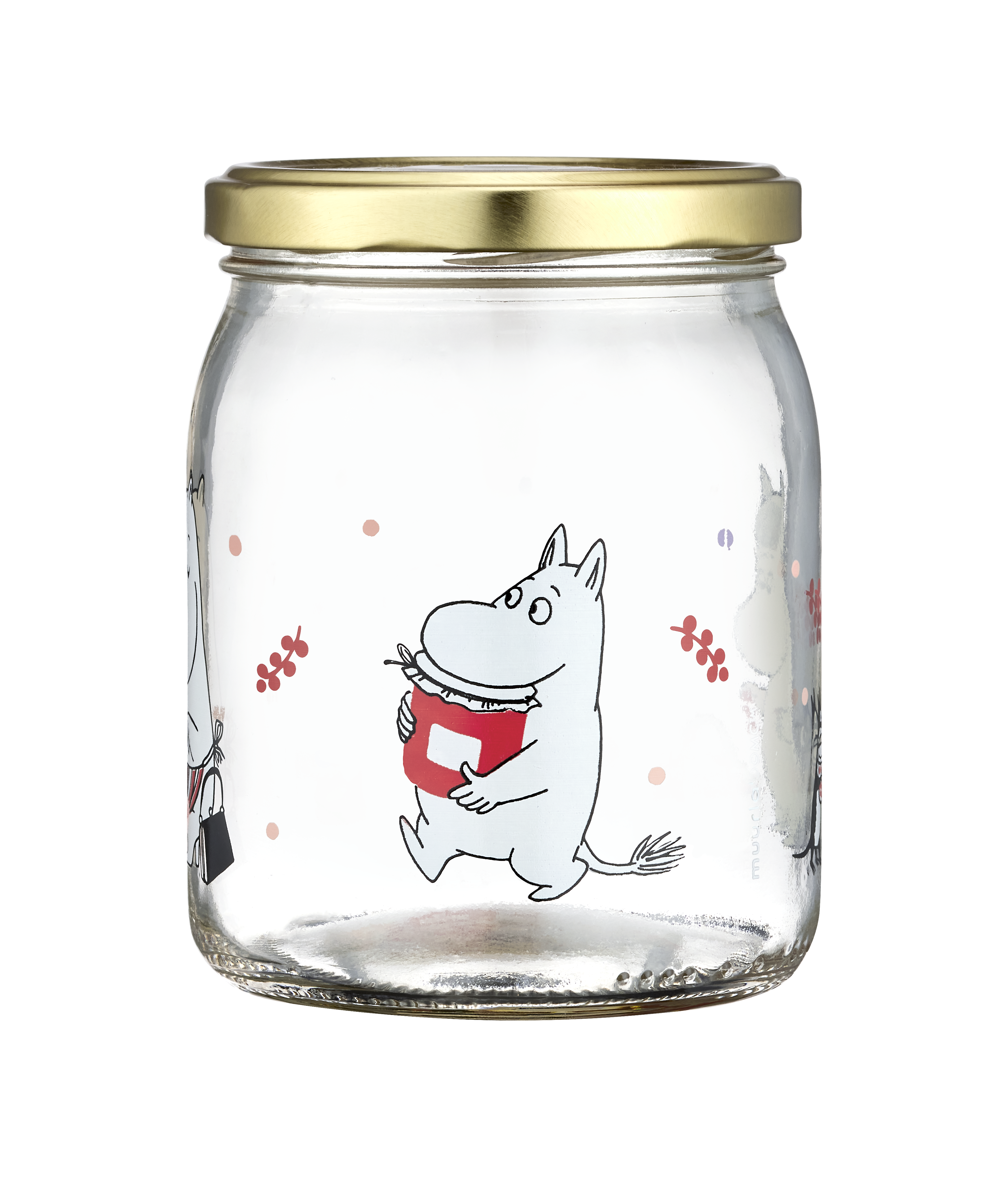 Moomin glass jar 0,5 L - Berries - 3