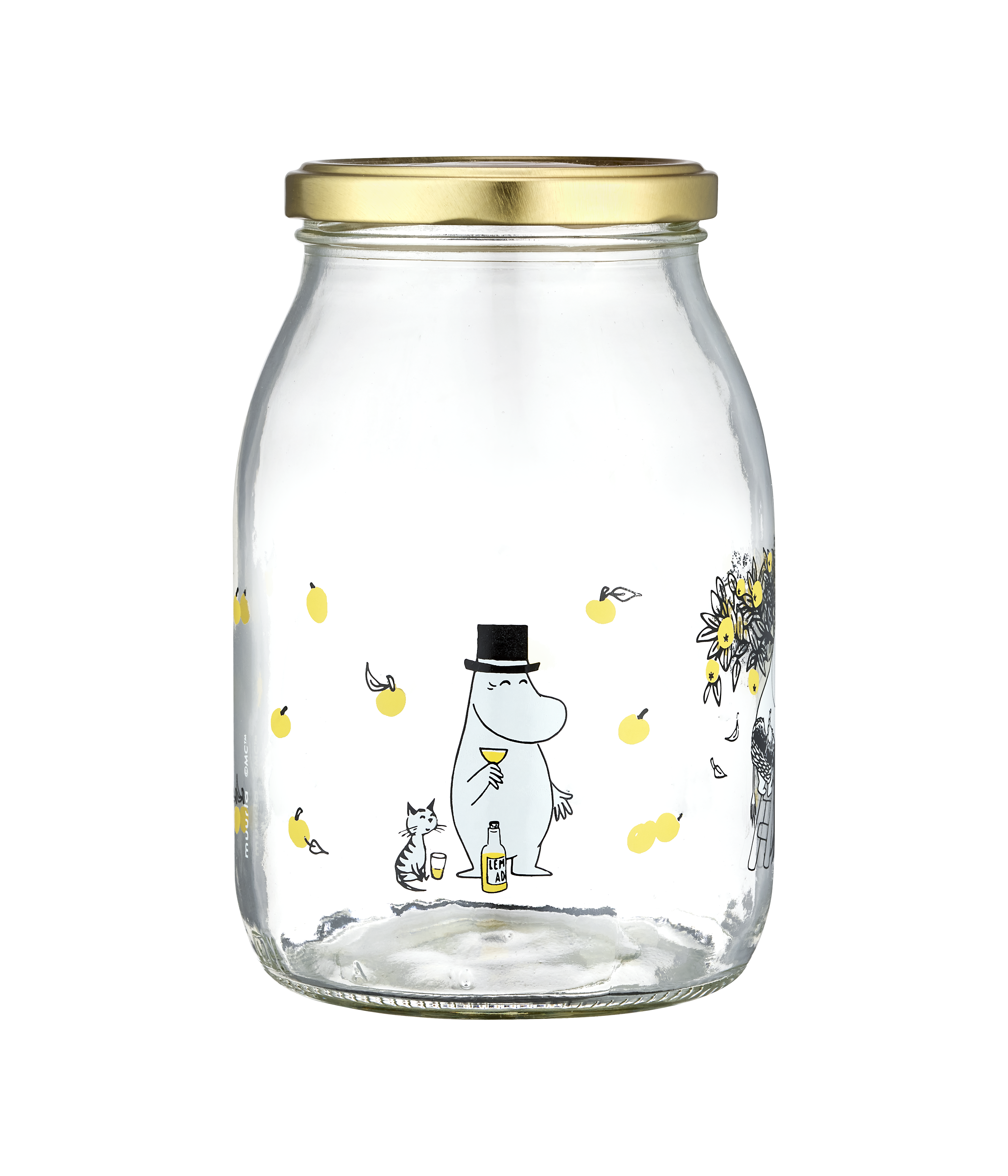 Mumin Glasburk 1 L - Äpplen - 4