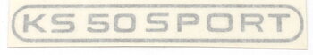 Dekal Bakskärm "KS50 SPORT"