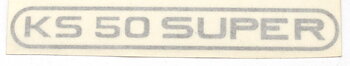 Dekal Bakskärm "KS50 SUPER"