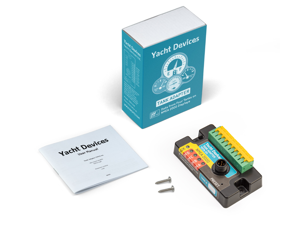 YDTA-4 Tankadapter för 4 tankar - 3