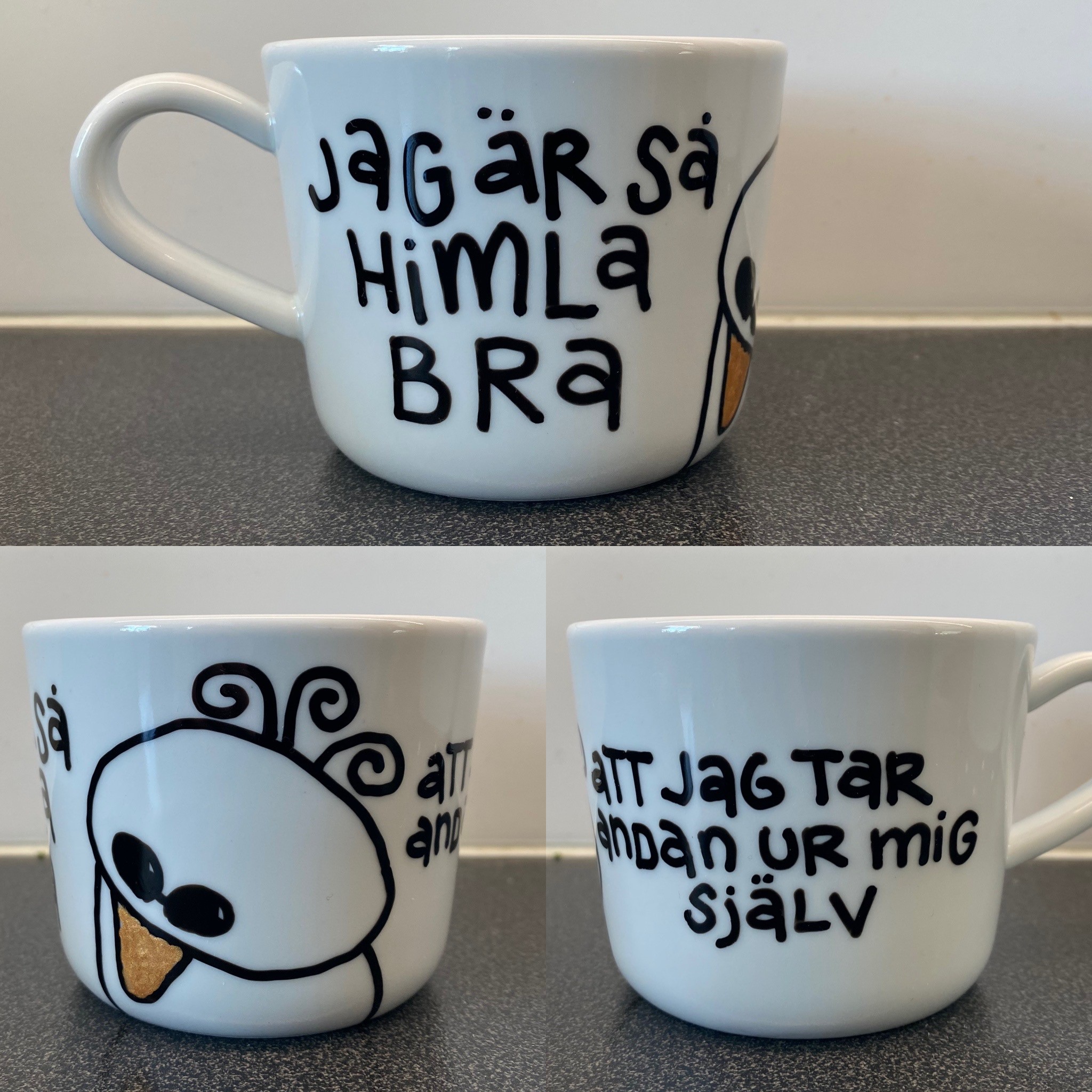Jag är så himla bra att jag tar andan ur mig själv