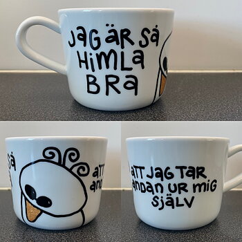 Jag är så himla bra att jag tar andan ur mig själv