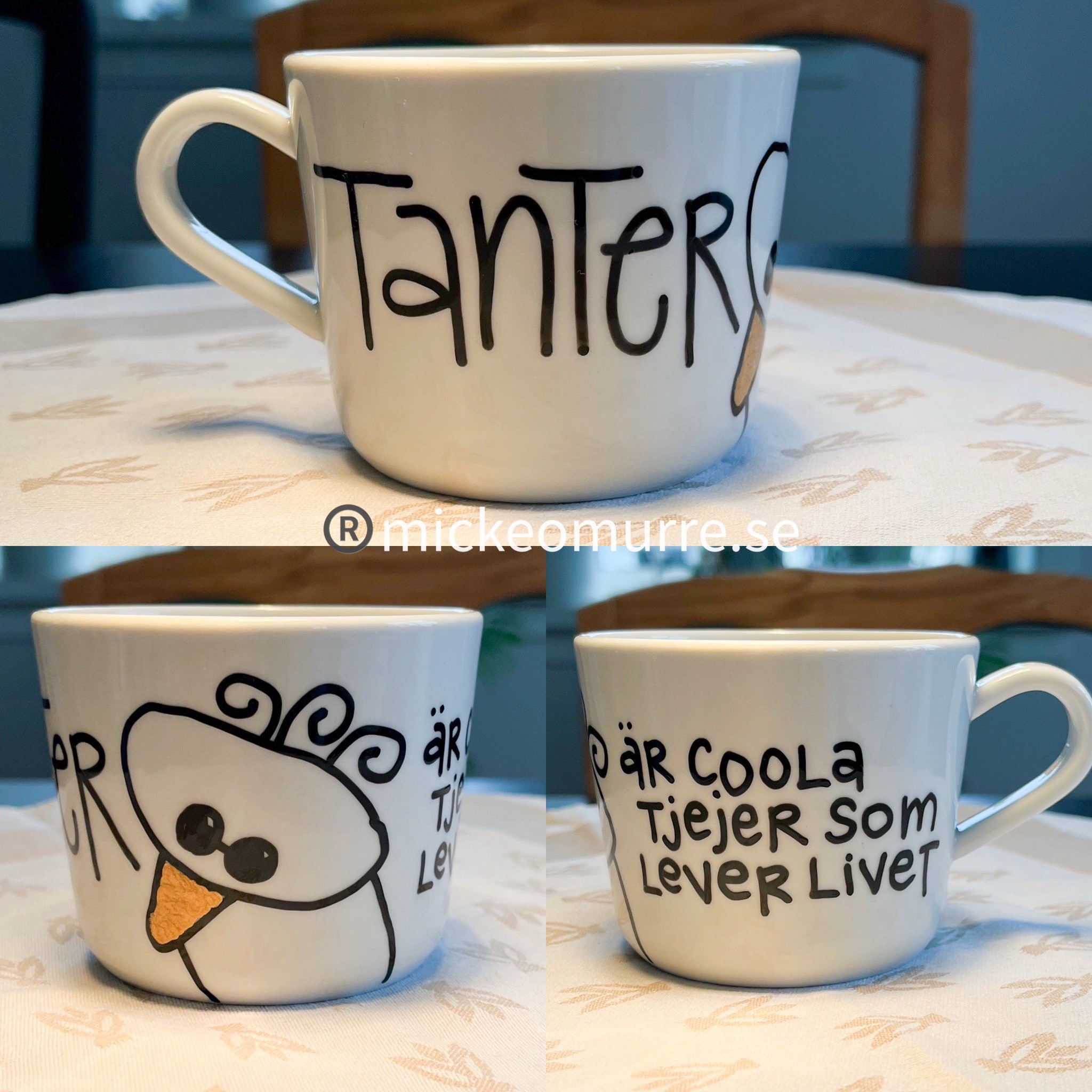 Tanter är coola tjejer som lever livet