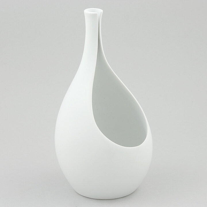 Stig Lindberg (Pungo 1953) White Modern Vase 19 cm (3)