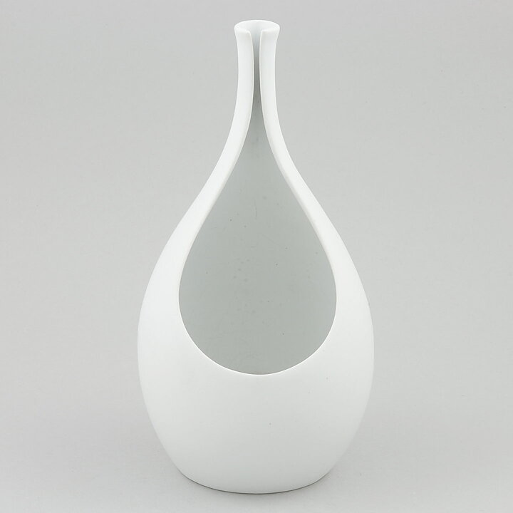 Stig Lindberg (Pungo 1953) White Modern Vase 19 cm (3)