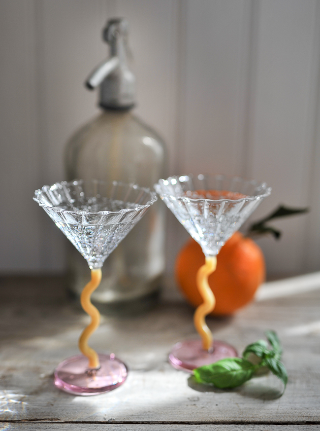 Coupeglas - Cocktailglas - Curve - Caramel 2-pack - 2